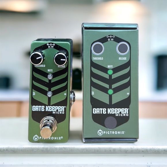 Pigtronix Gatekeeper Micro Noise Gate Guitar Effects Pedal - Picture 1 of 6
